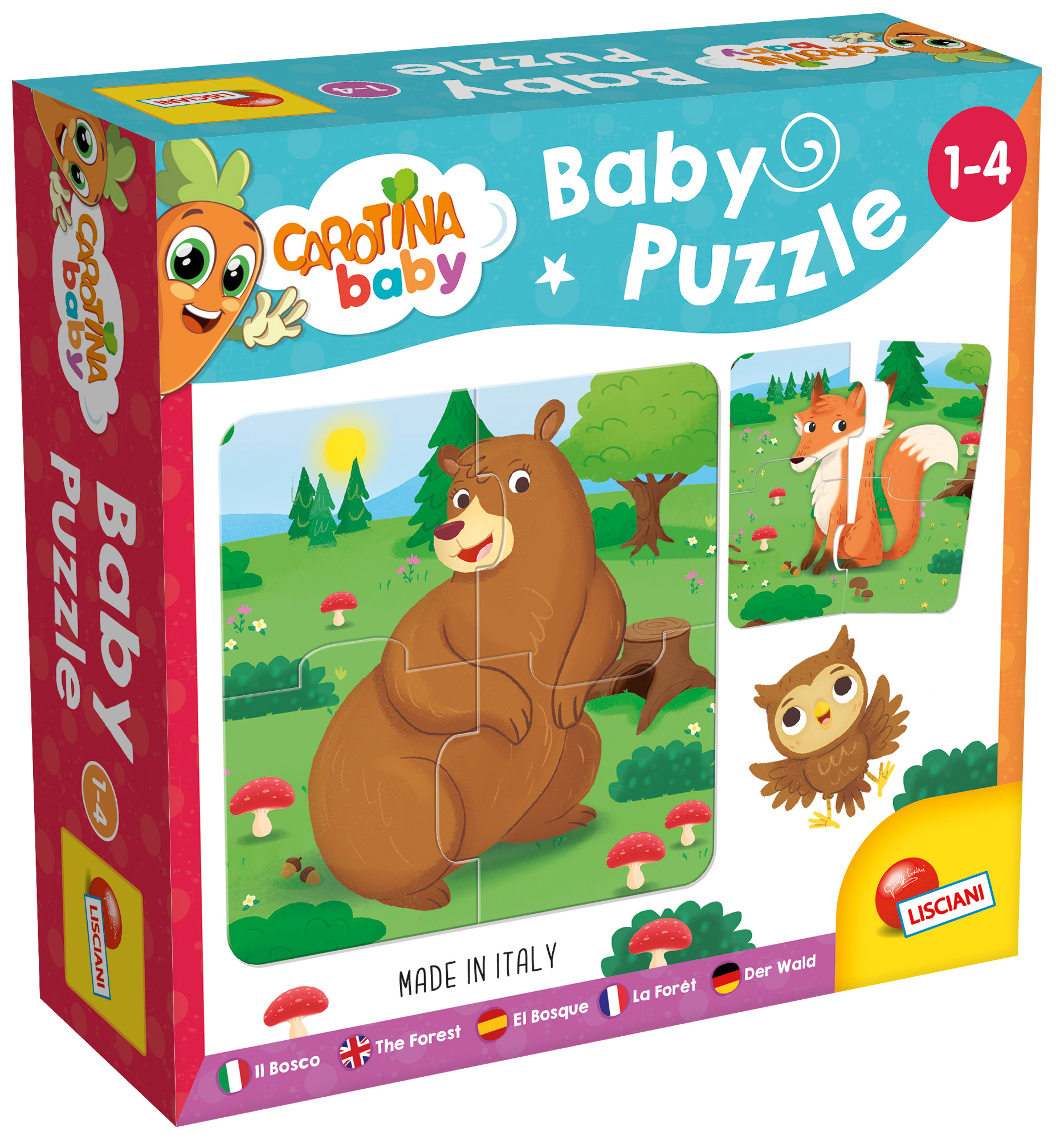 Photo 1 of the game CAROTINA BABY PUZZLE THE FOREST