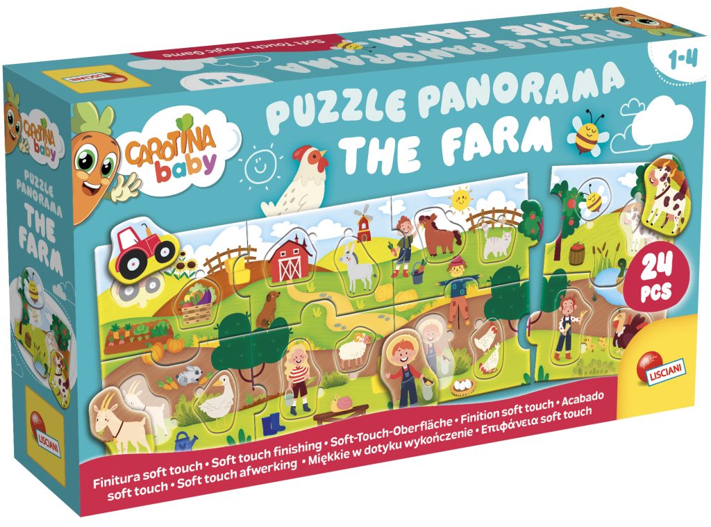 Foto 1 del gioco CAROTINA BABY PUZZLE PANORAMA THE FARM