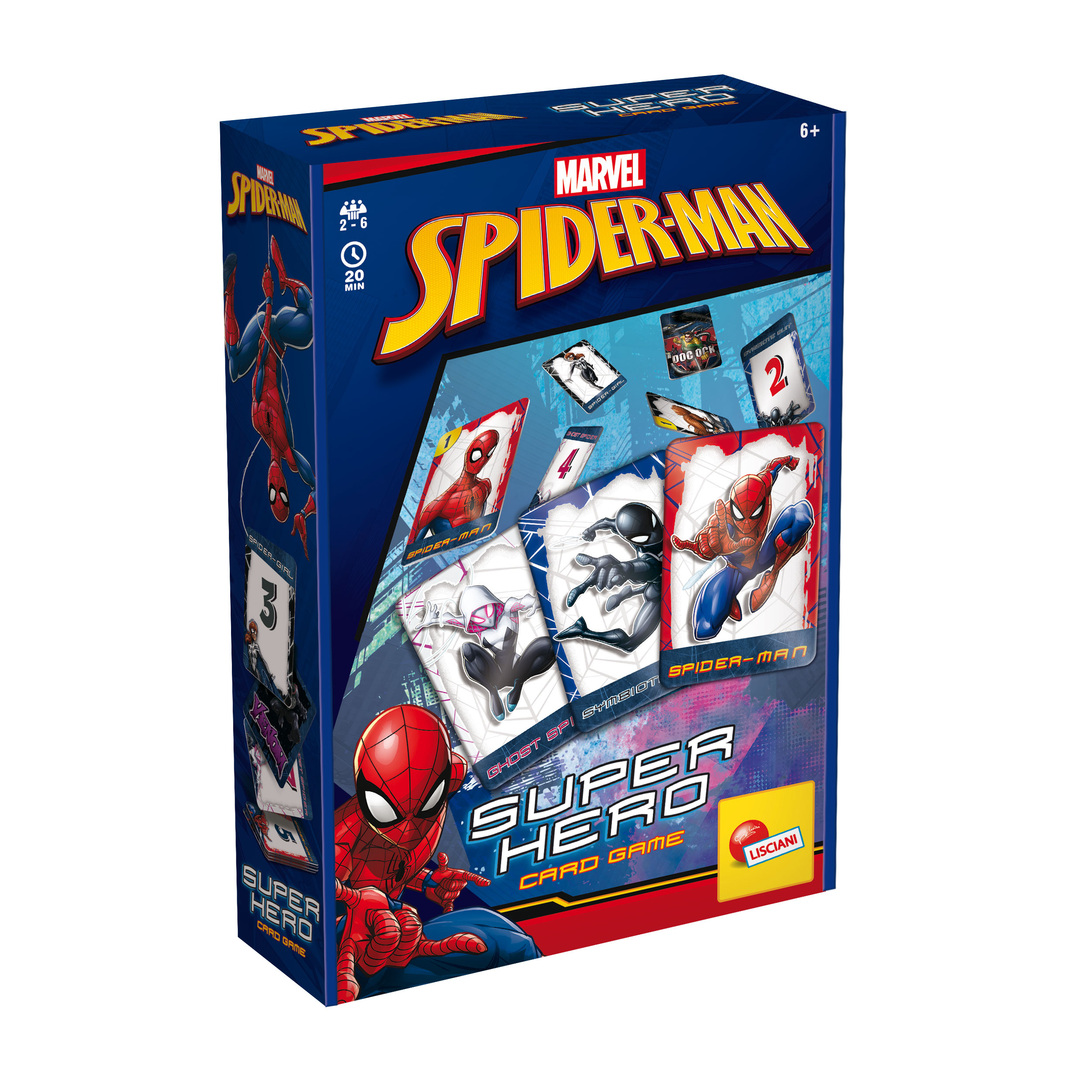 Foto 1 del gioco SPIDER-MAN SUPER HERO CARD GAME IN DISPLAY