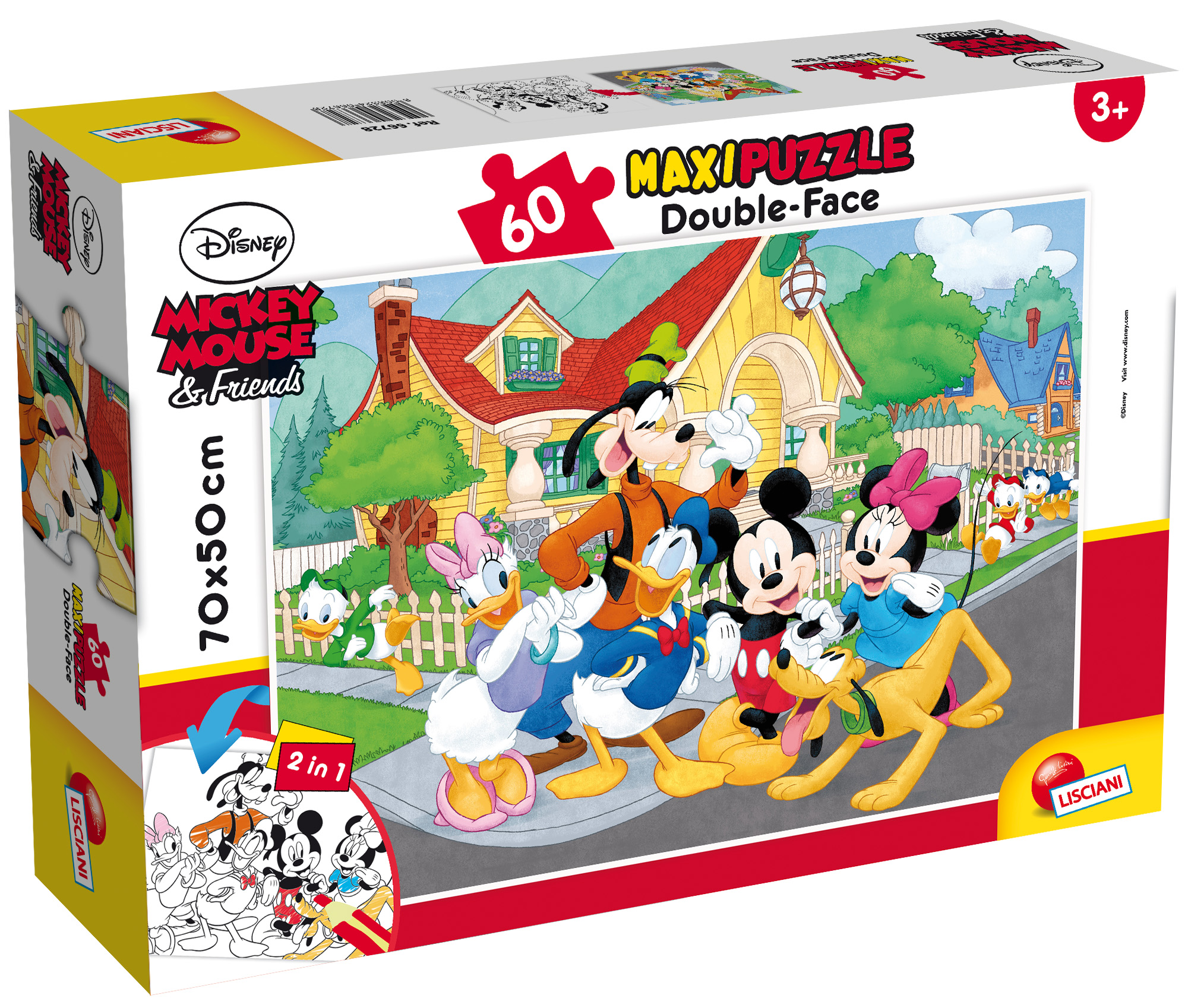 Photo 1 of the game DISNEY PUZZLE DF SUPERMAXI 60 MICKEY