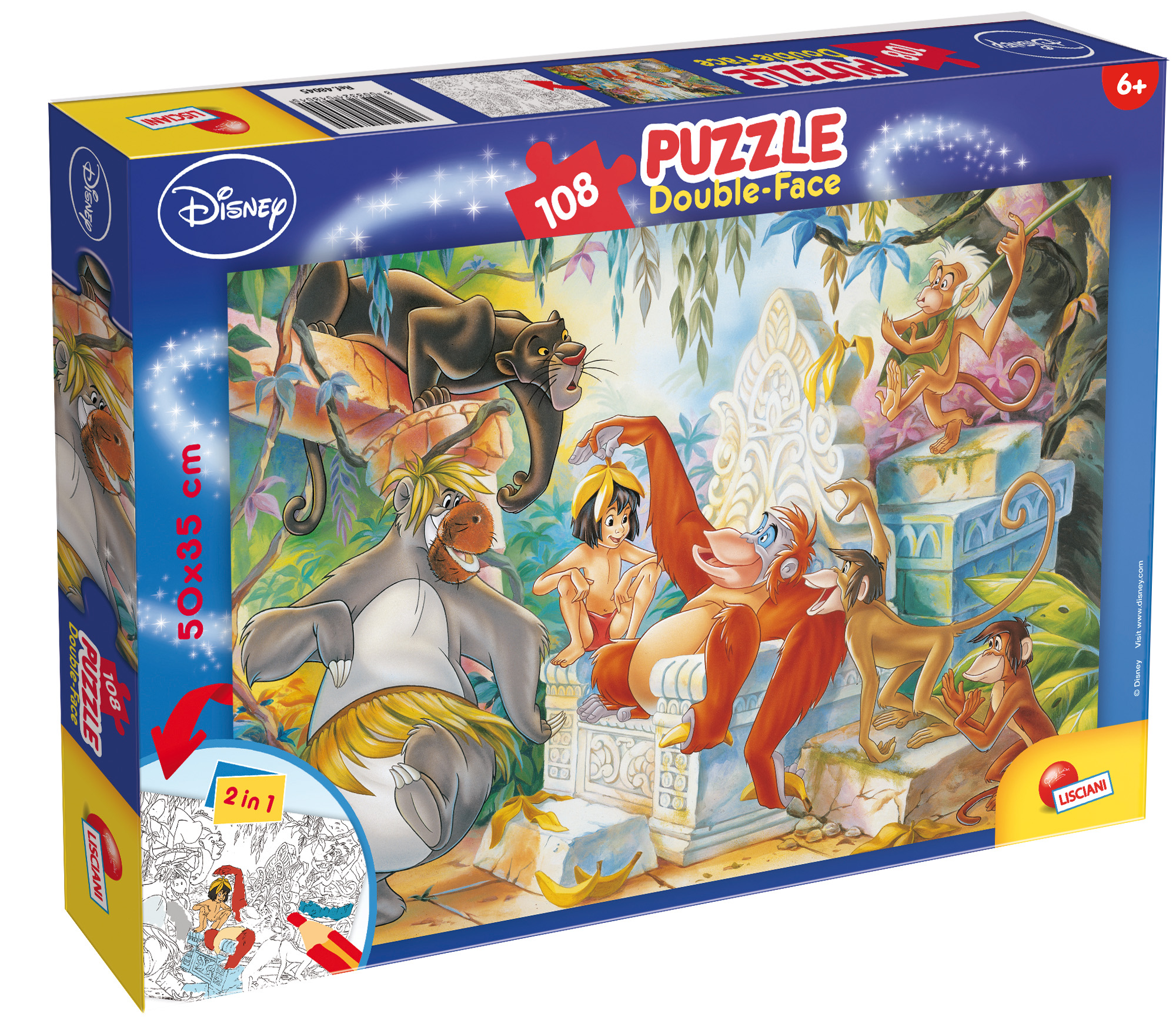 Photo 1 of the game DISNEY PUZZLE DF PLUS 108 THE JUNGLE BOOK