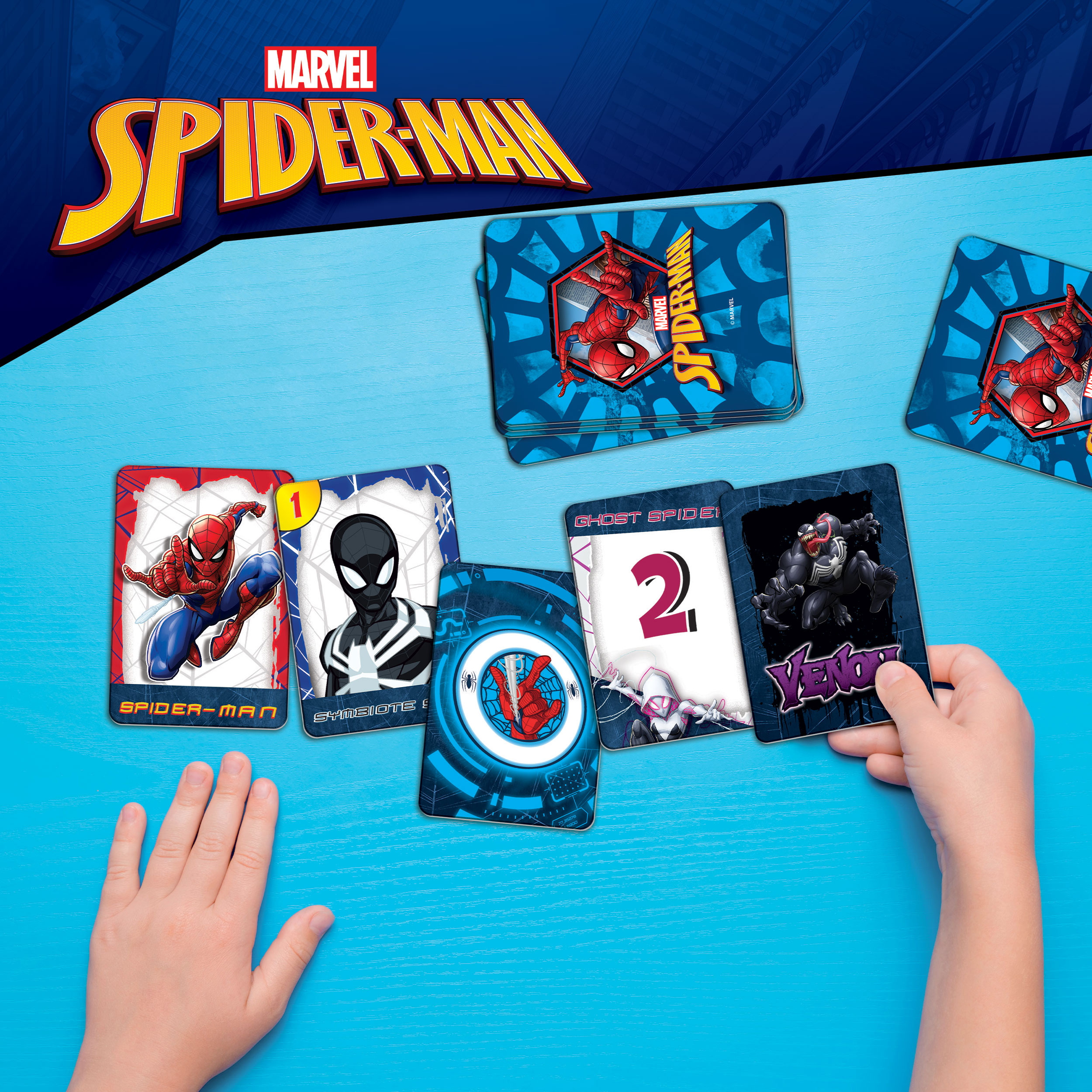 Foto 4 del gioco SPIDER-MAN SUPER HERO CARD GAME IN DISPLAY