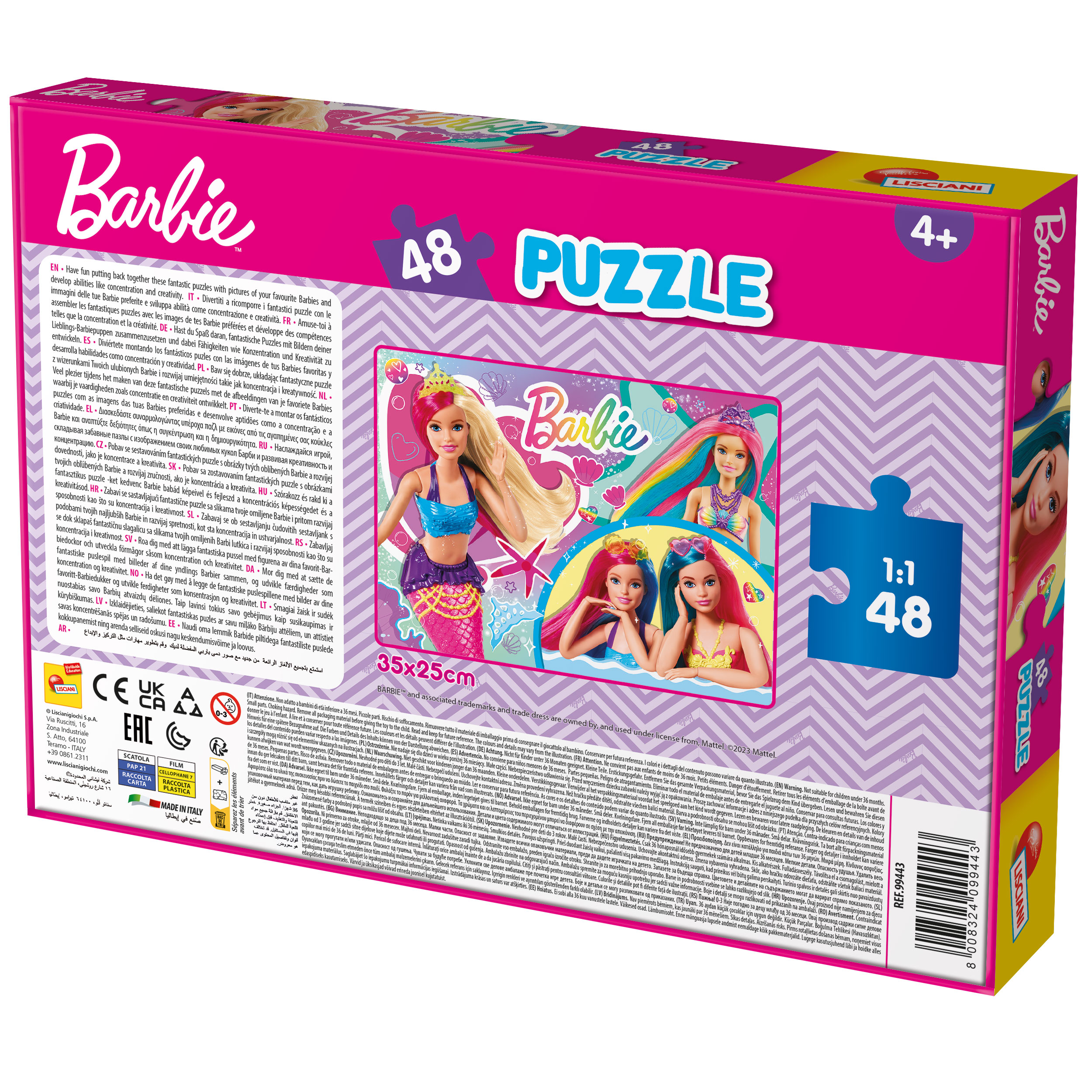Foto 4 del gioco BARBIE PUZZLE M-PLUS 48 - FEELING MAGICAL