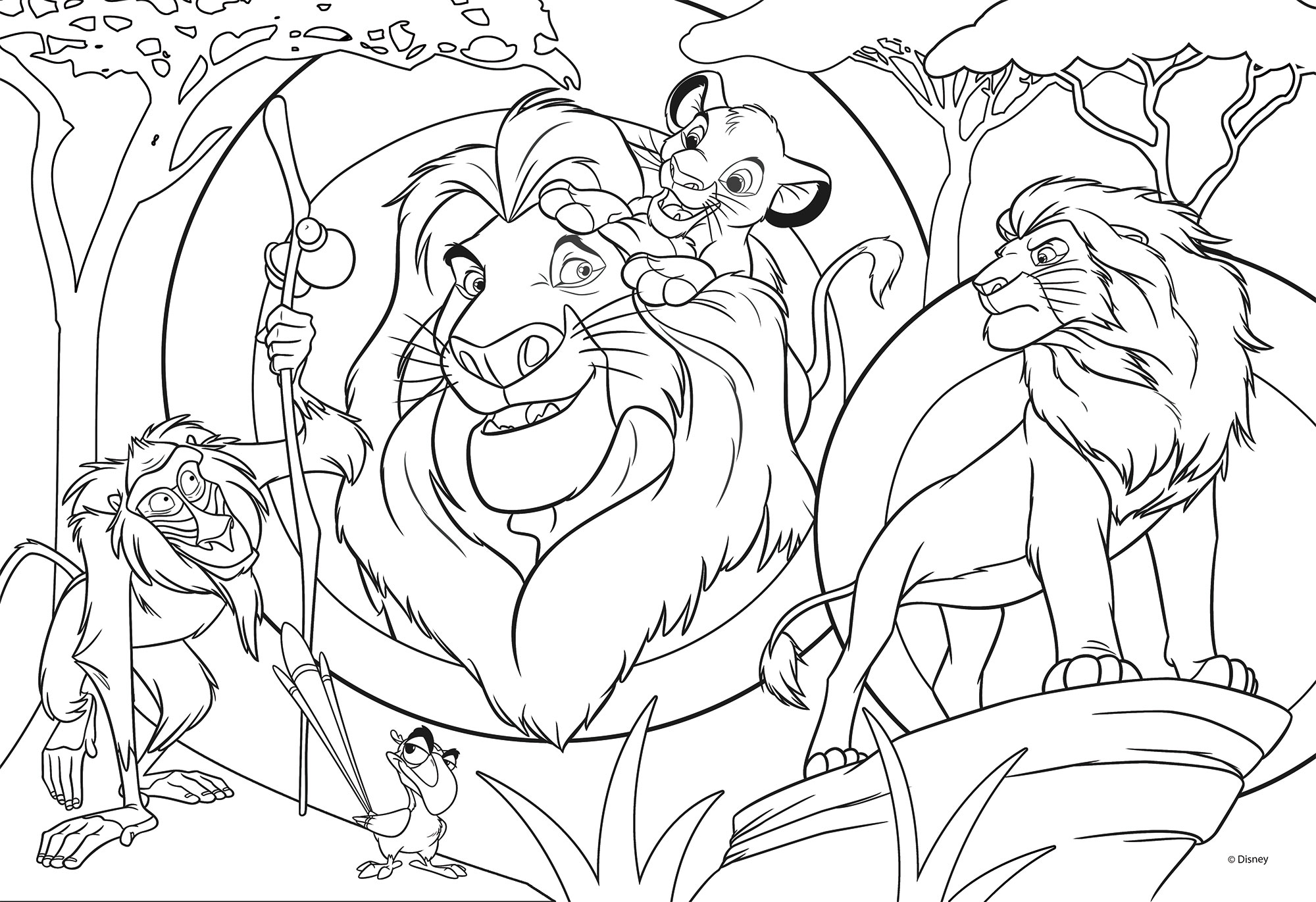 Photo 3 of the game DISNEY ECO-PUZZLE DF LION KING 24