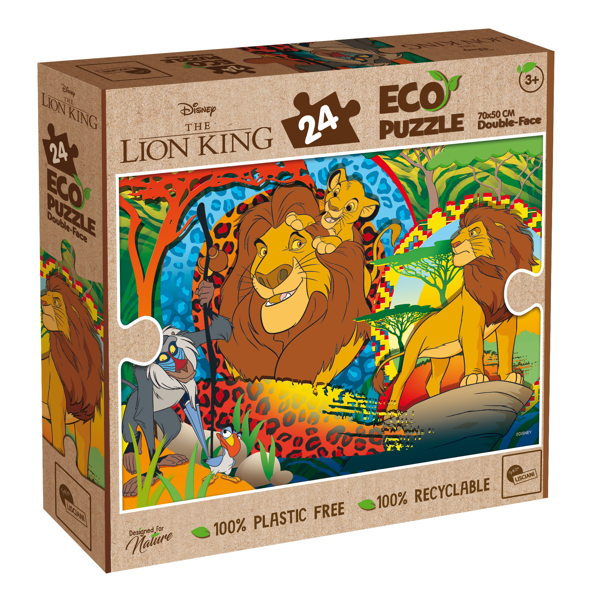 Photo 1 of the game DISNEY ECO-PUZZLE DF LION KING 24