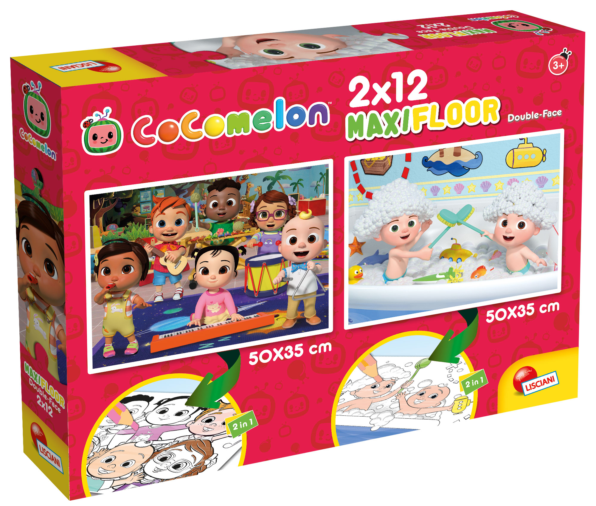 Photo 1 of the game COCOMELON DF MAXIFLOOR 2X24 - LET'S BUILD!