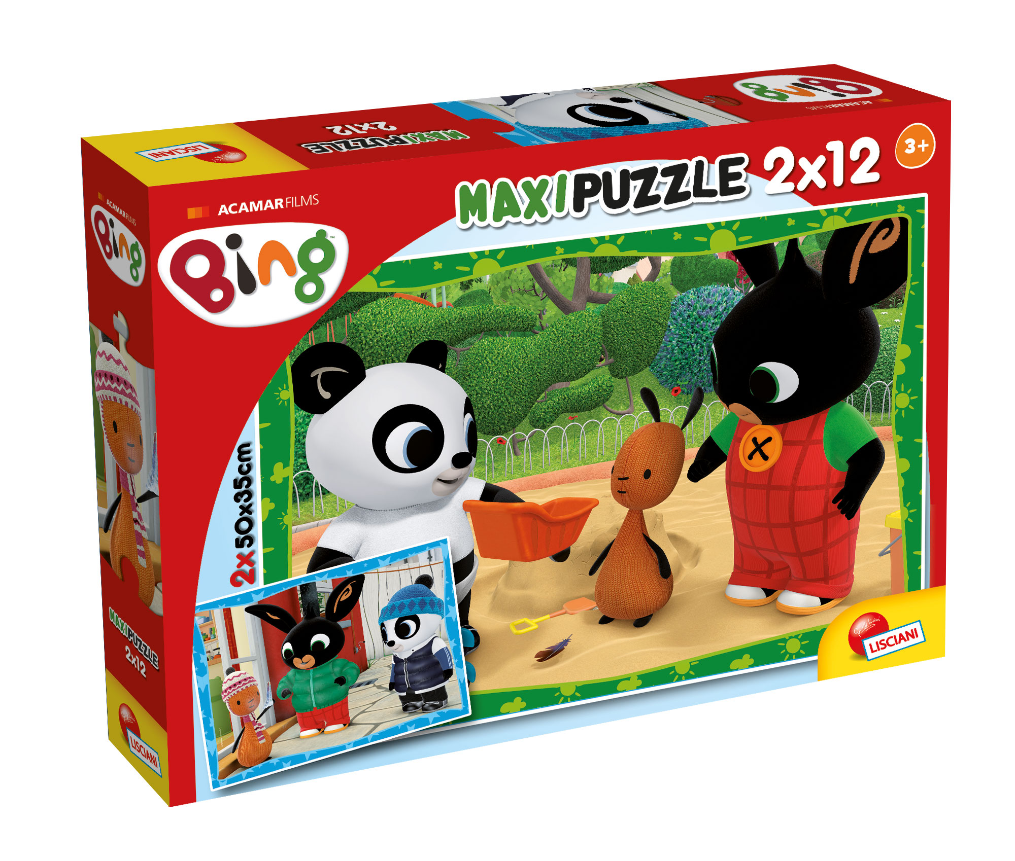 Photo 1 of the game BING PUZZLE MAXIFLOOR 2 X 12  - BING AND HIS FRIENDS!