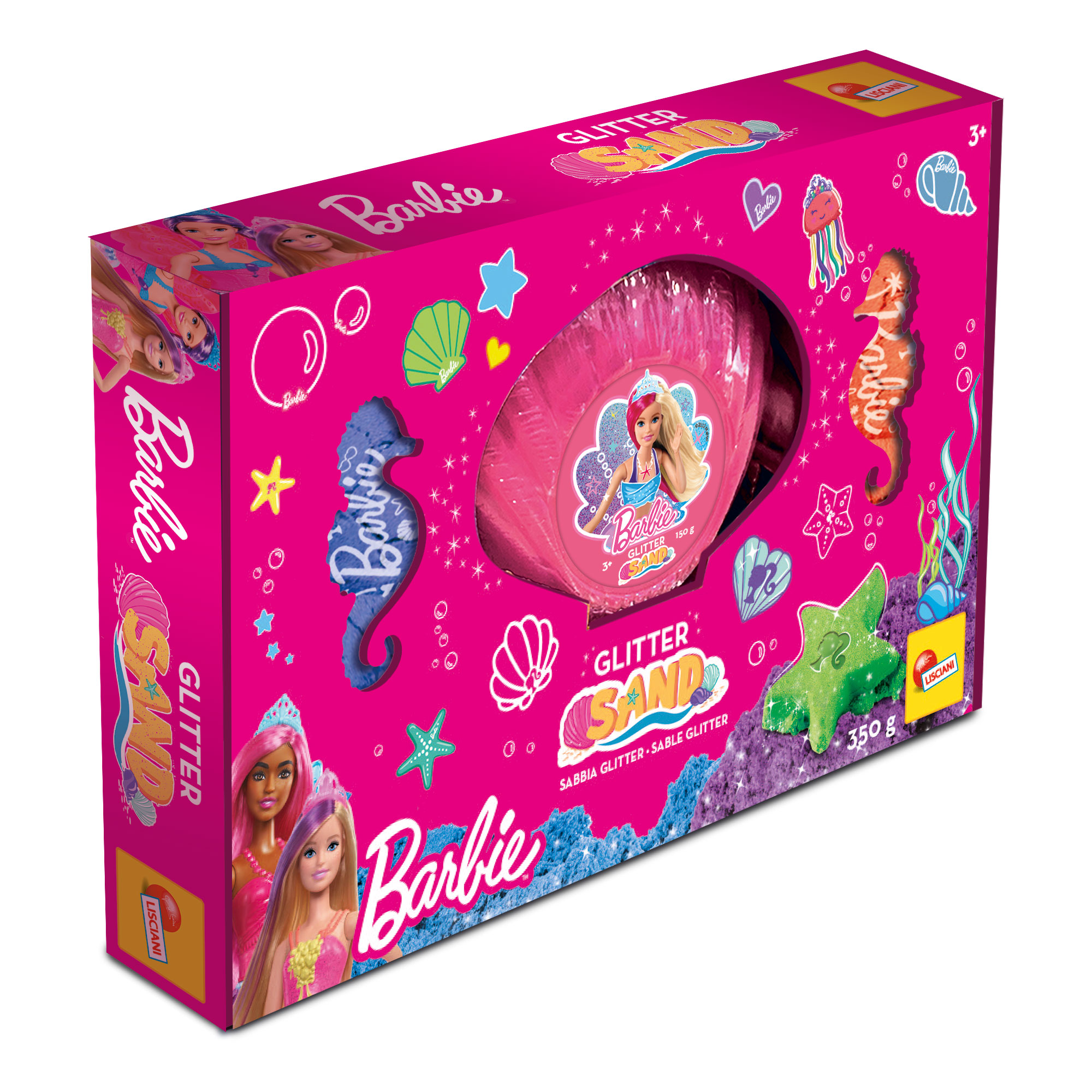 Photo 1 of the game BARBIE GLITTER SAND SHELL COMBO 350 GR