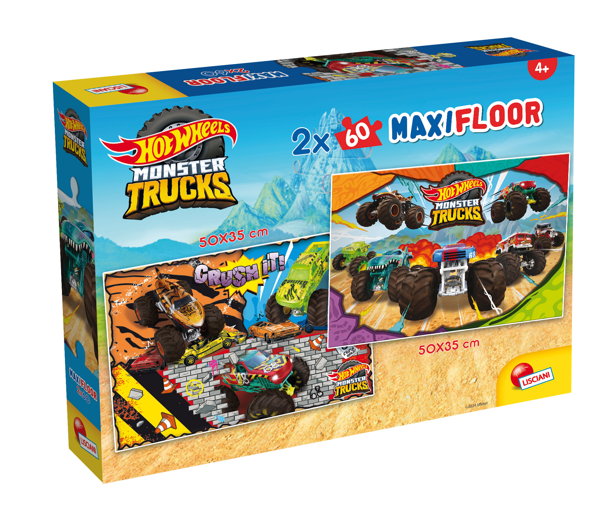 Photo 1 of the game HOT WHEELS PUZZLE MAXIFLOOR 2 X 60