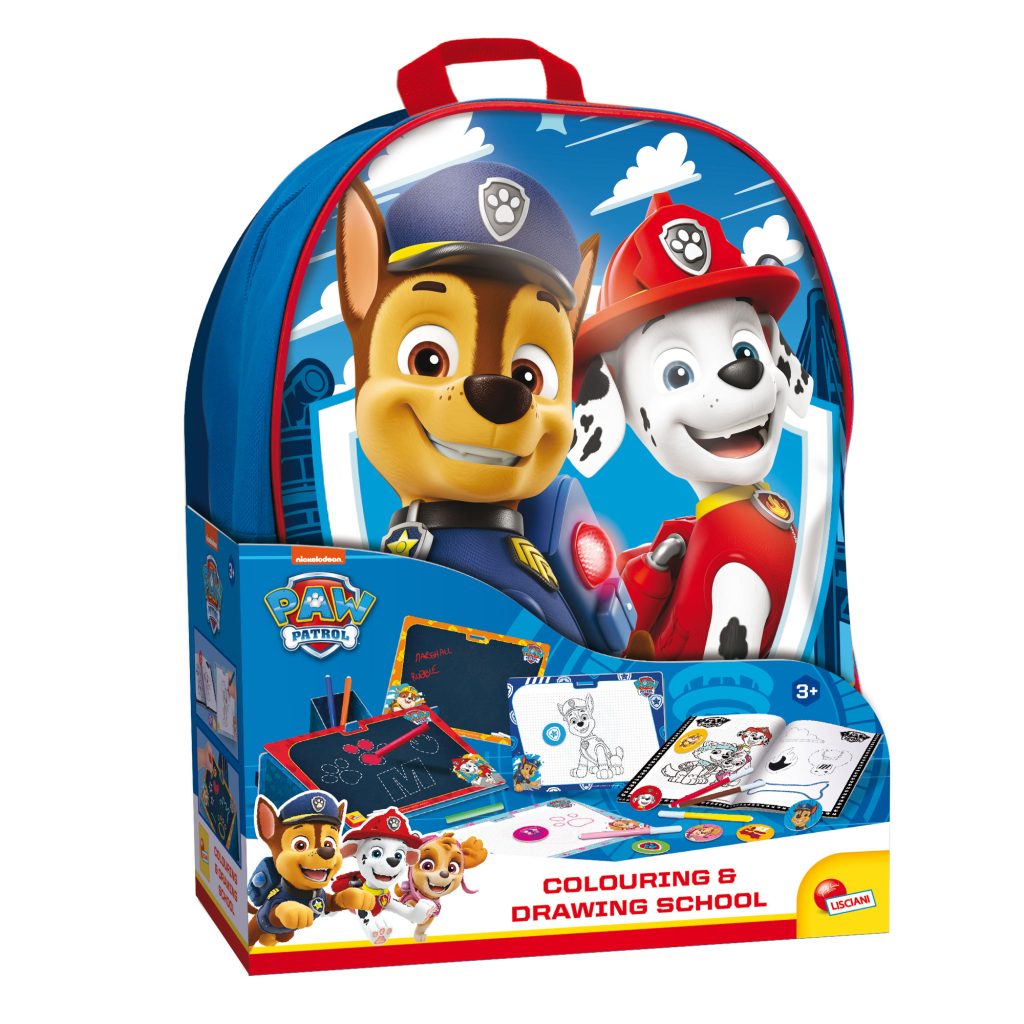 Foto 1 del gioco PAW PATROL COLOURING & DRAWING SCHOOL IN A BACKPACK