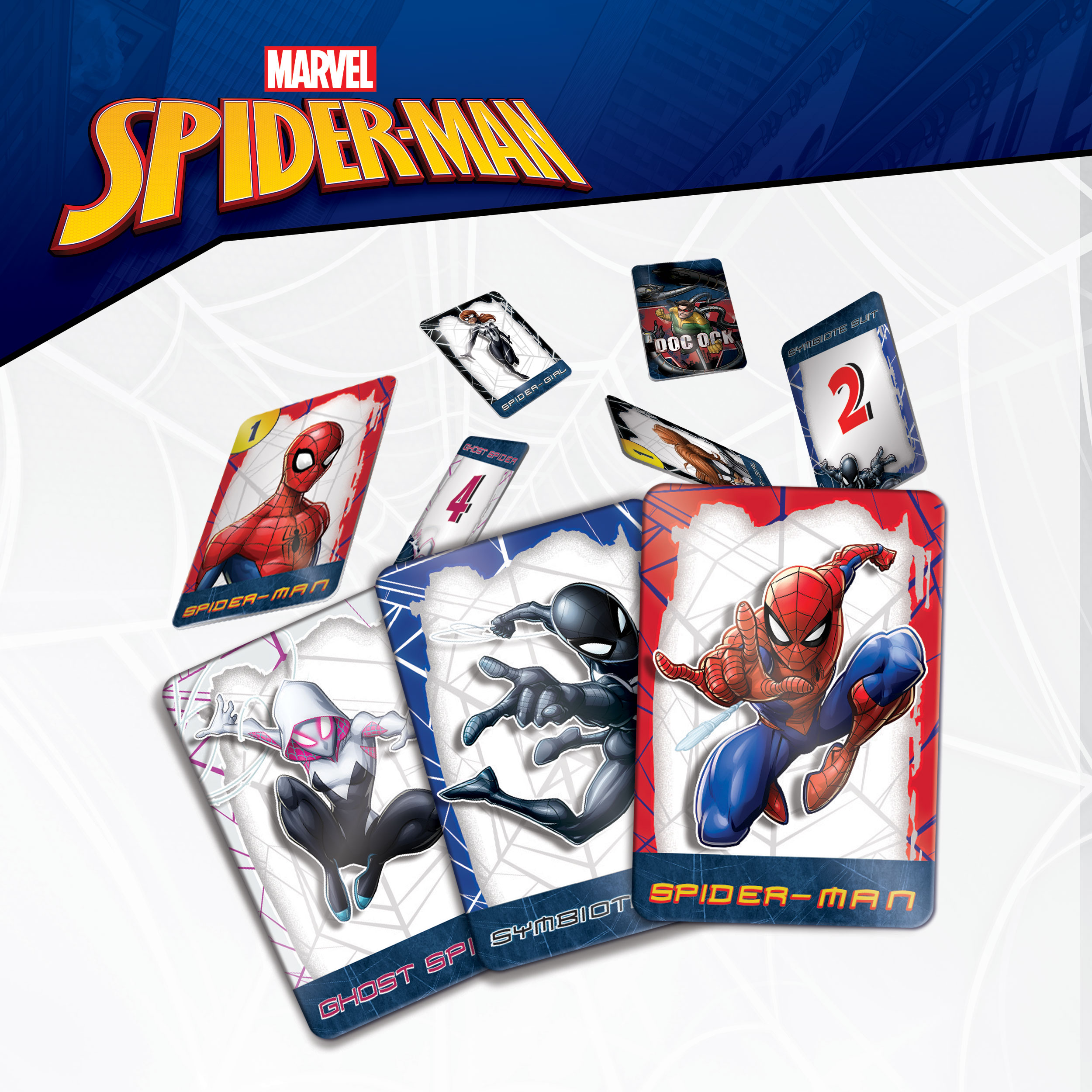 Foto 2 del gioco SPIDER-MAN SUPER HERO CARD GAME IN DISPLAY