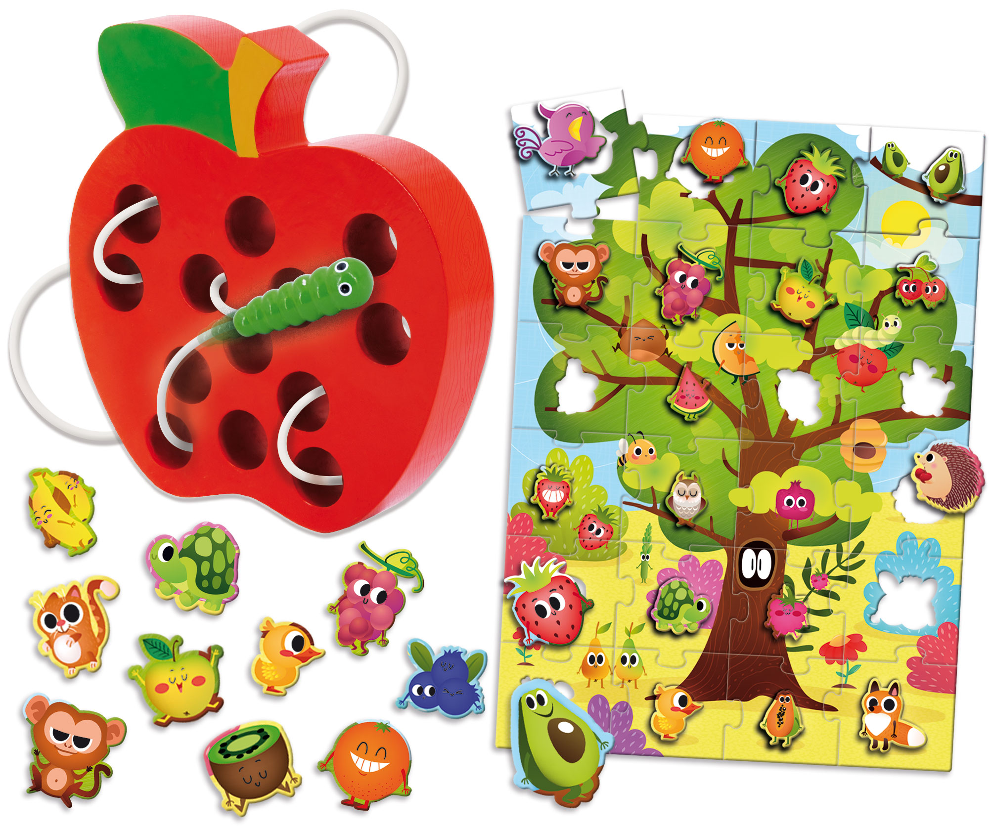 Photo 2 of the game MONTESSORI WOOD FRUITS&CO