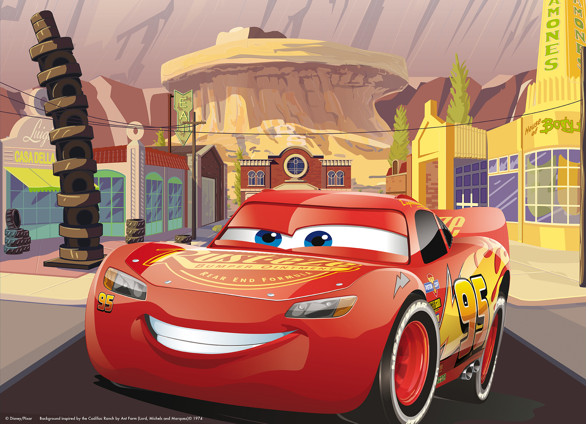 Foto 2 del gioco DISNEY PUZZLE DF MAXI FLOOR 35 CARS 3 - GO! GO! GO!