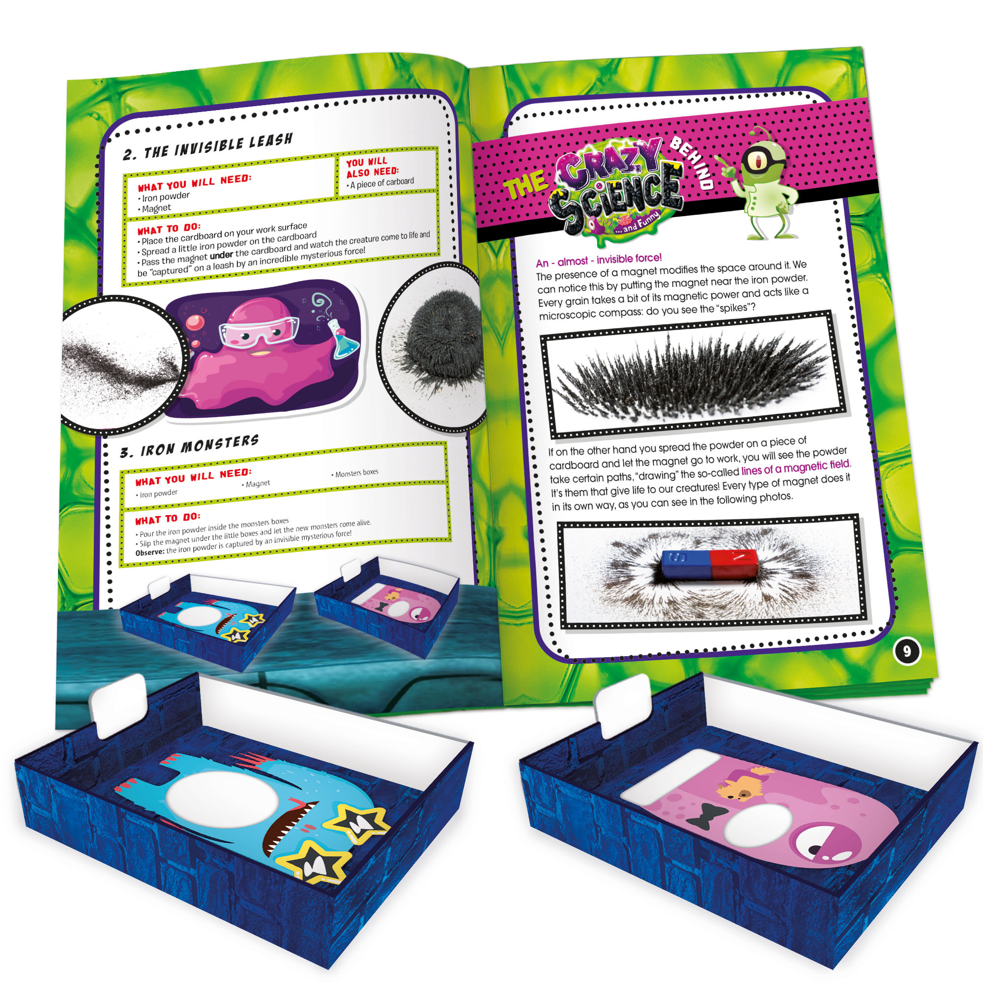 Photo 3 of the game CRAZY SCIENCE FLUIDS AND MAGNETIC CREATURES