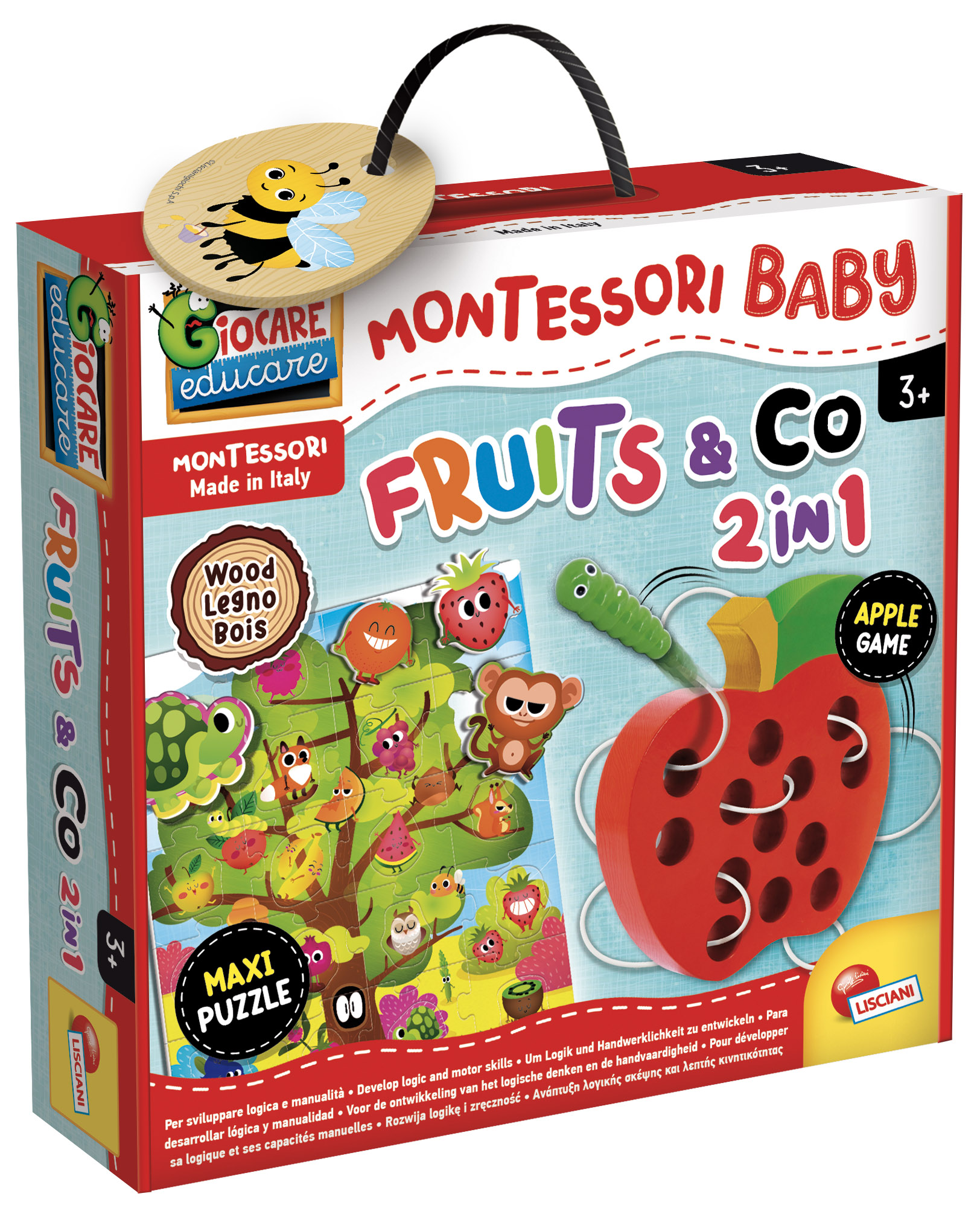 Photo 1 of the game MONTESSORI WOOD FRUITS&CO