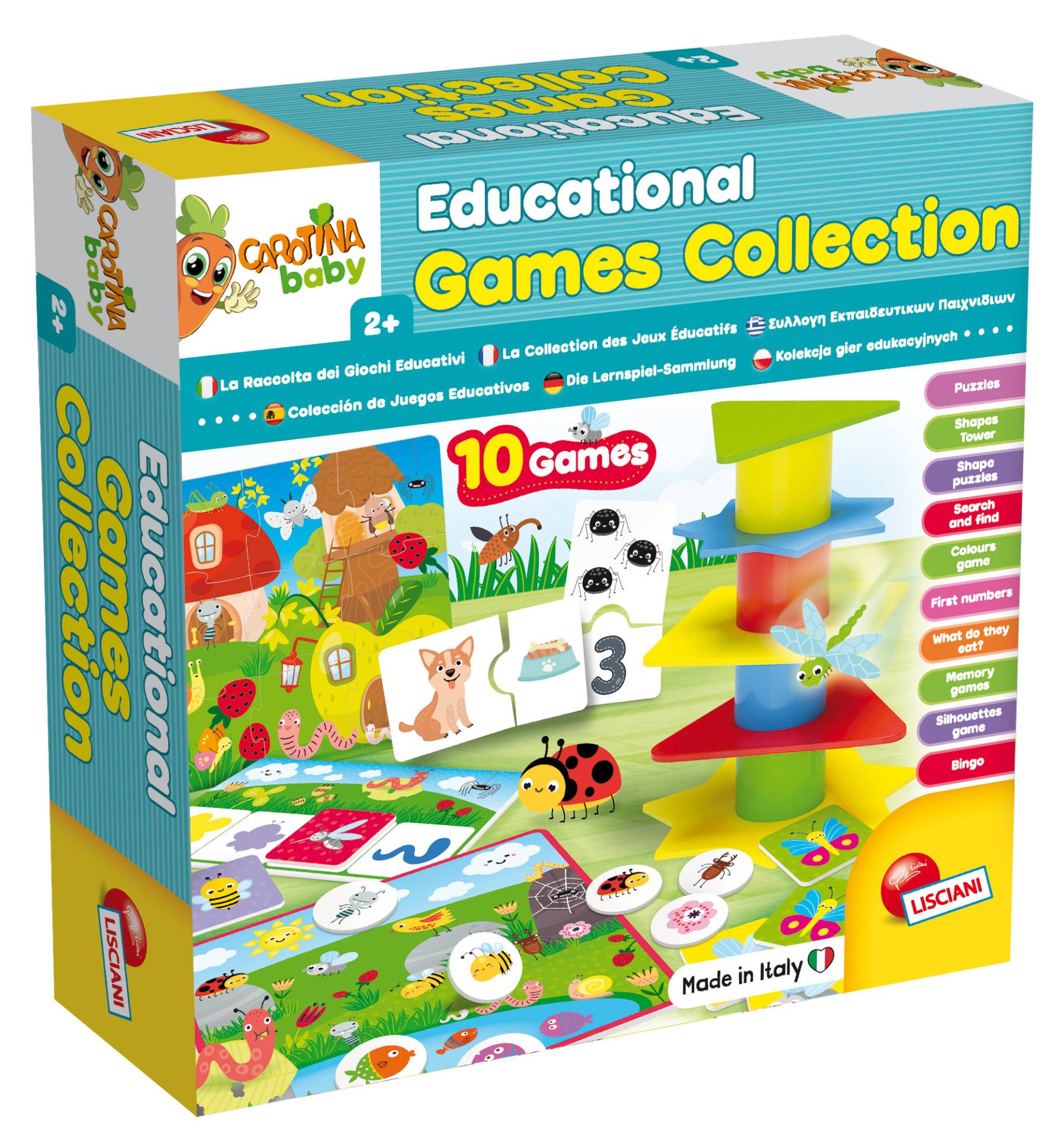 Foto 1 des Spiels CAROTINA BABY EDUCATIONAL GAMES COLLECTION