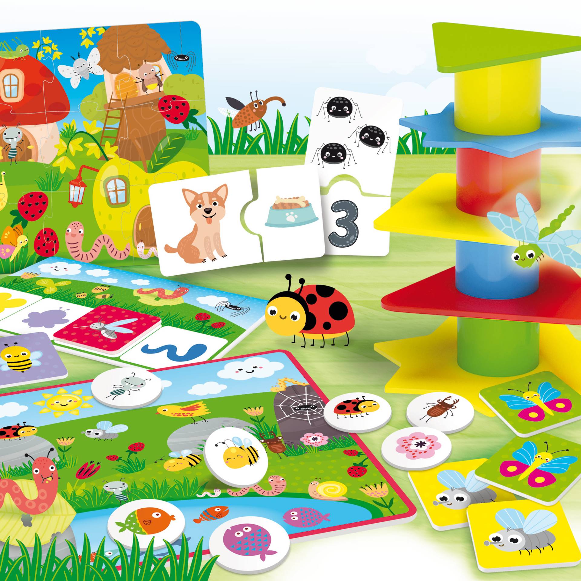 Foto 2 des Spiels CAROTINA BABY EDUCATIONAL GAMES COLLECTION