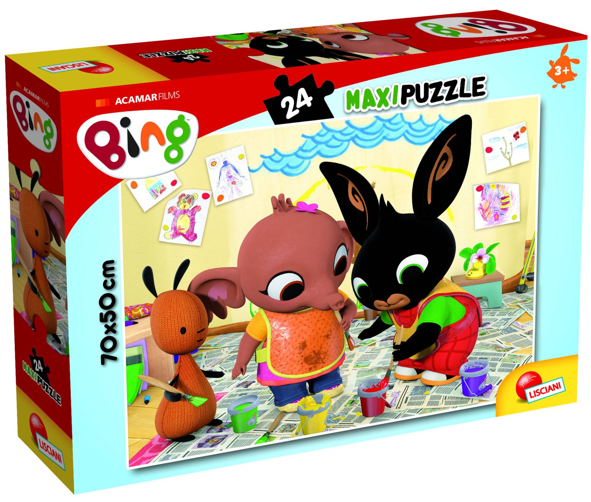 Photo 1 of the game BING PUZZLE SUPERMAXI 24  - ART ATTACK!