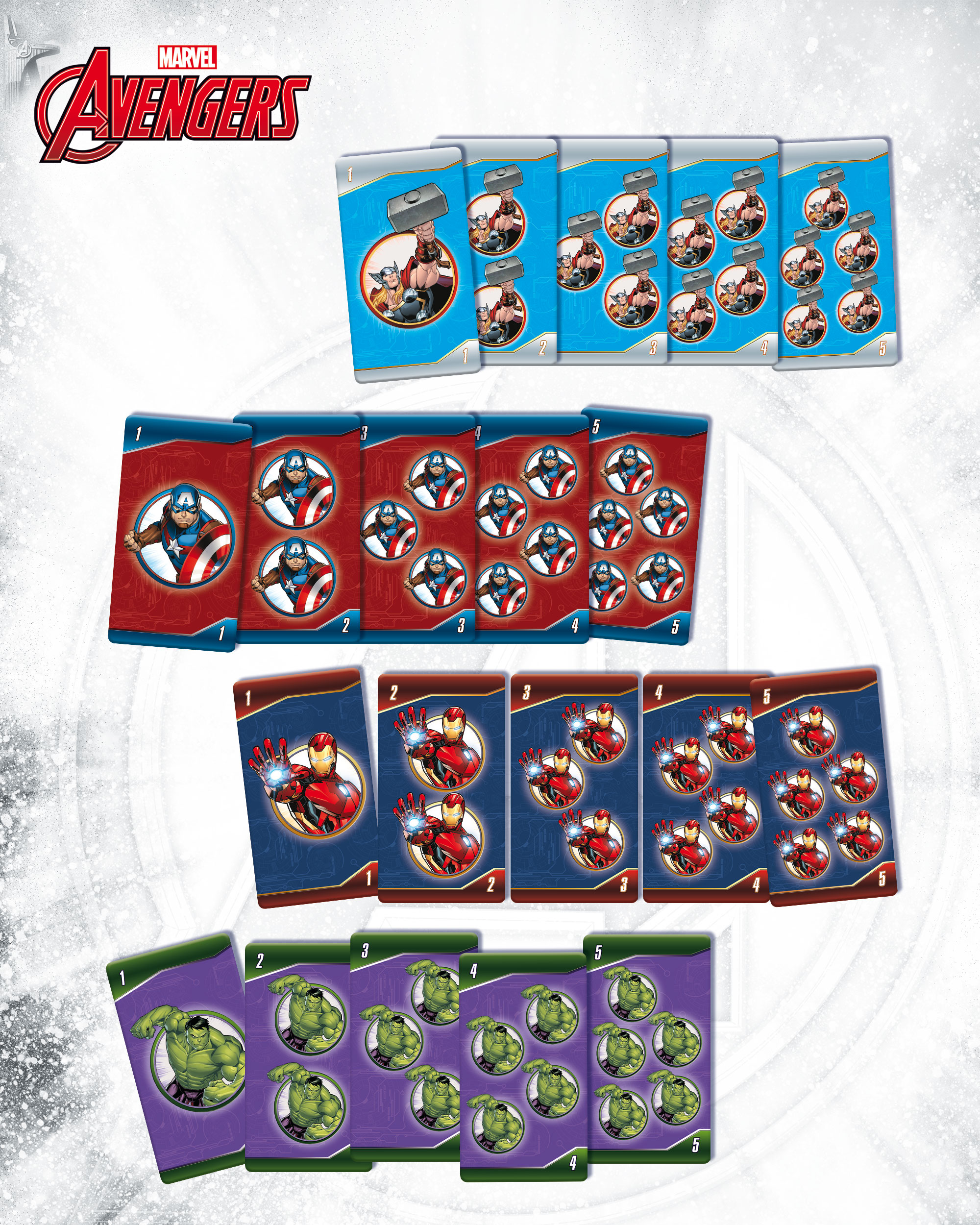 Foto 3 del gioco AVENGERS CARD GAMES IN DISPLAY