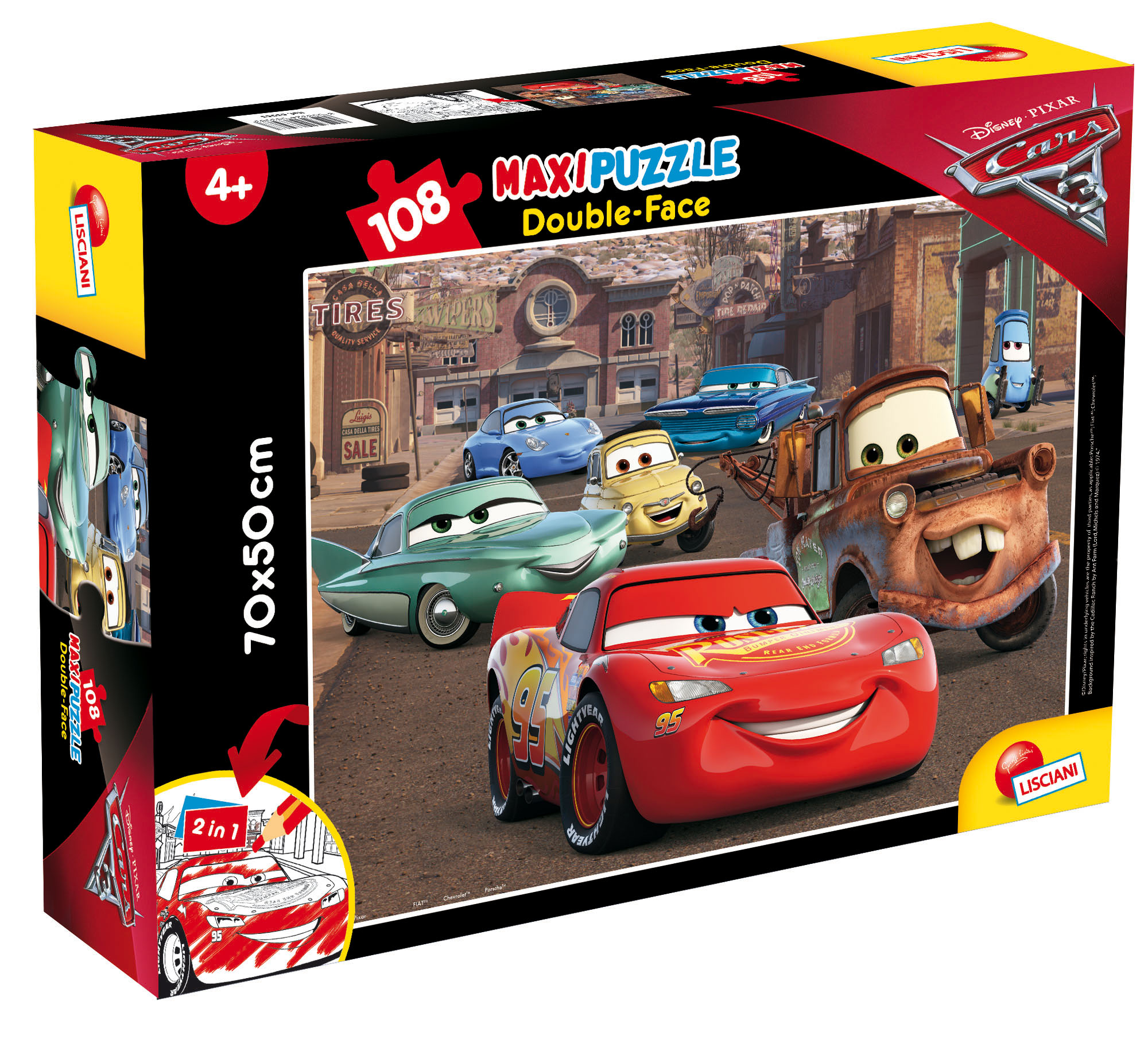 Photo 1 of the game DISNEY PUZZLE DF SUPERMAXI 108 CARS 3 - RACER