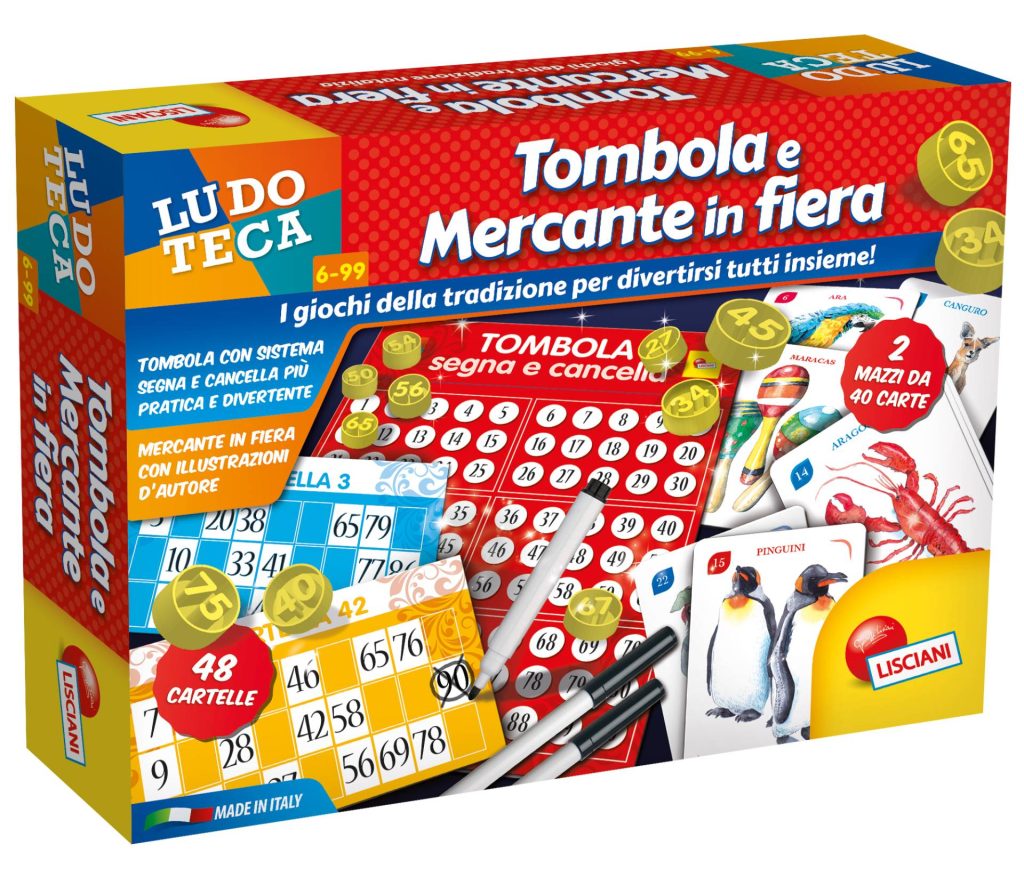 Foto 1 del gioco LUDOTECA TOMBOLA + MERCANTE IN FIERA