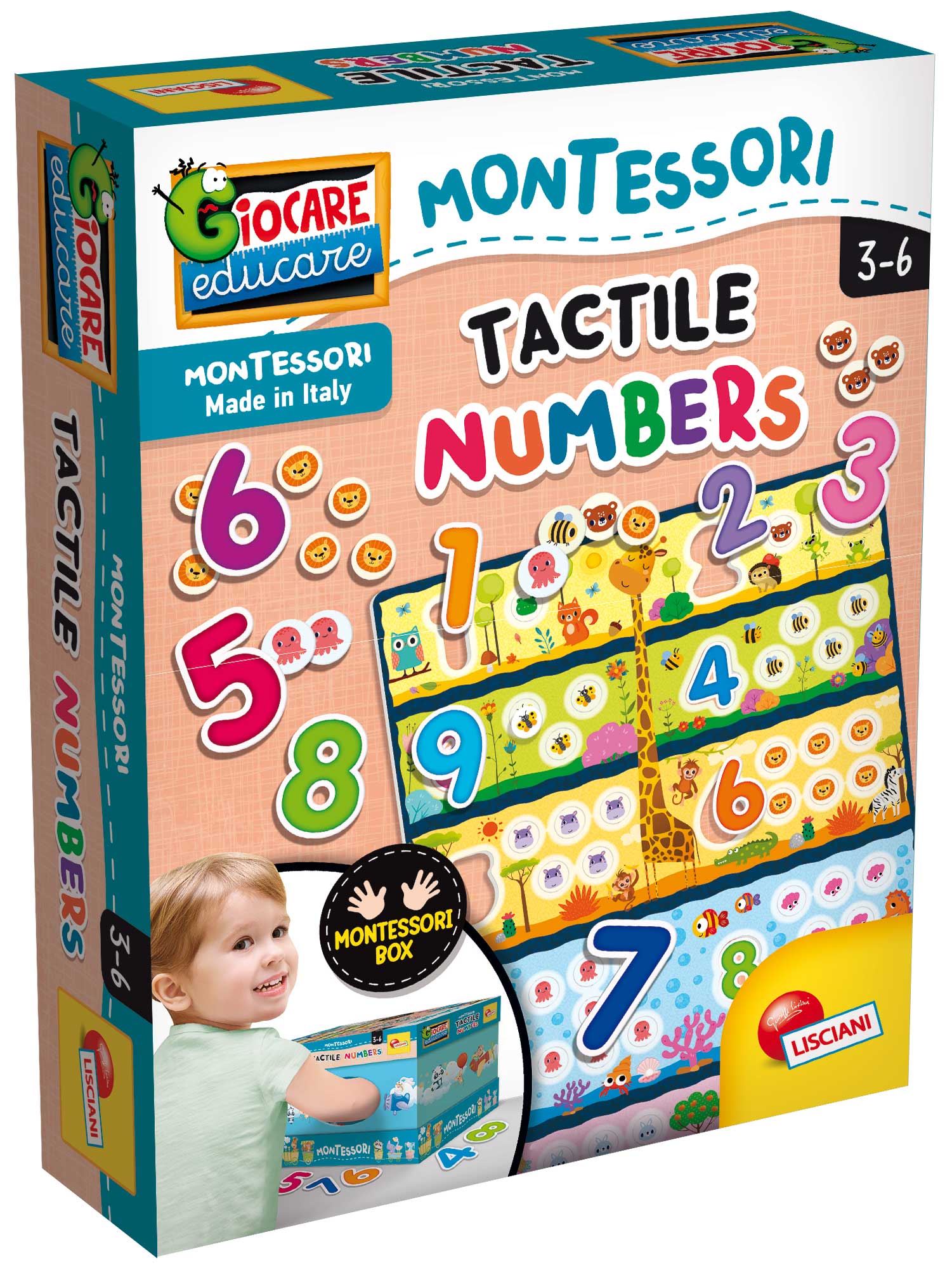 Photo 1 of the game MONTESSORI PLUS TACTILE NUMBERS