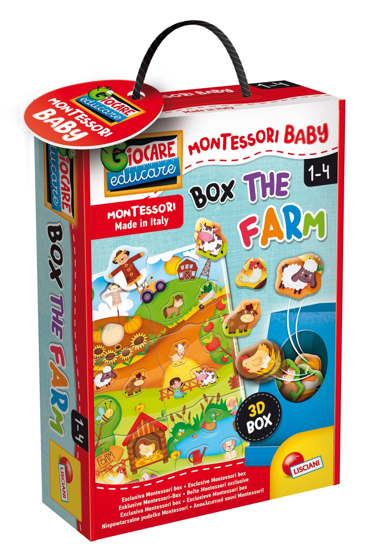Foto 1 del gioco MONTESSORI BABY BOX LA FATTORIA