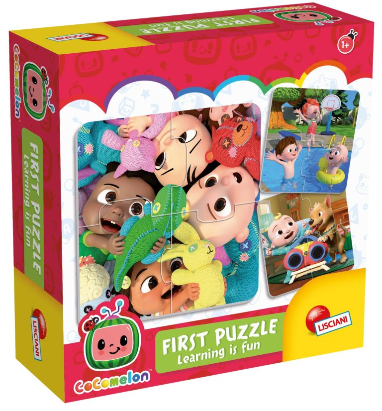 Cocomelon First Puzzle Learning is Fun 8 Puzzle Collection Ages 1+ 