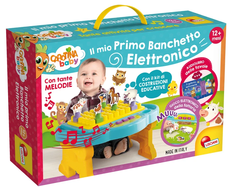 Foto 1 del gioco CAROTINA BABY BANCHETTO ELETTRONICO CONSOLLE EDUCATIVA