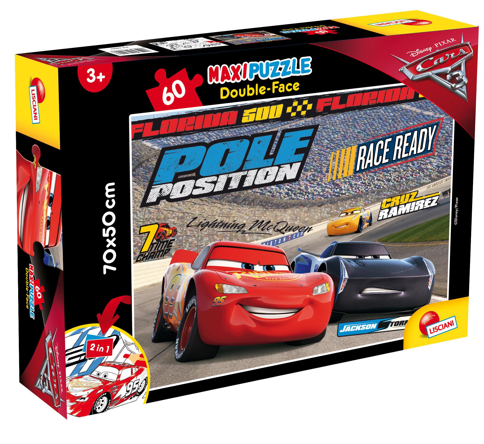 Photo 1 of the game DISNEY PUZZLE DF SUPERMAXI 60 CARS 3 - CHALLENGE