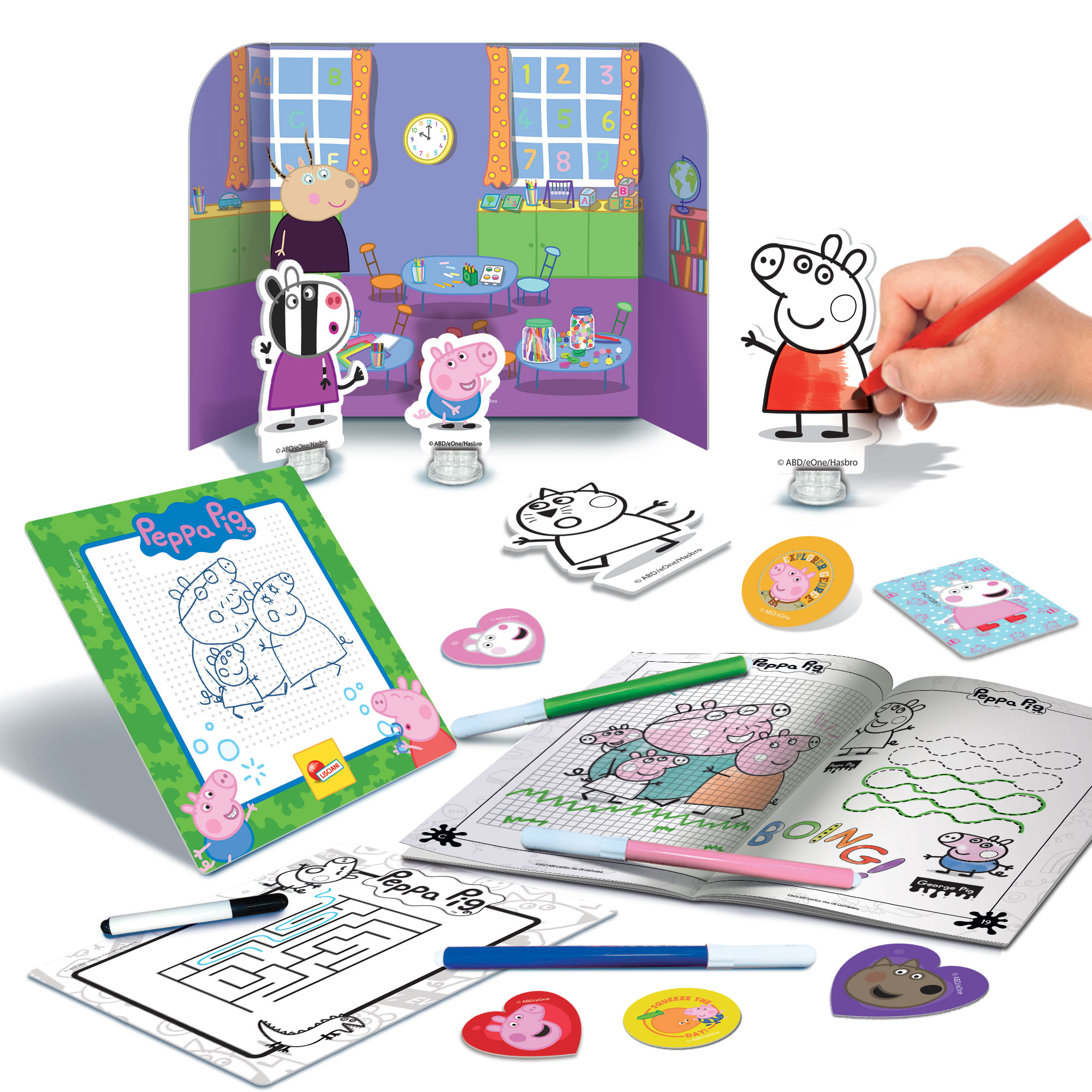 Photo 2 of the game PEPPA PIG ZAINETTO COLOURING AND DRAWING SCHOOL