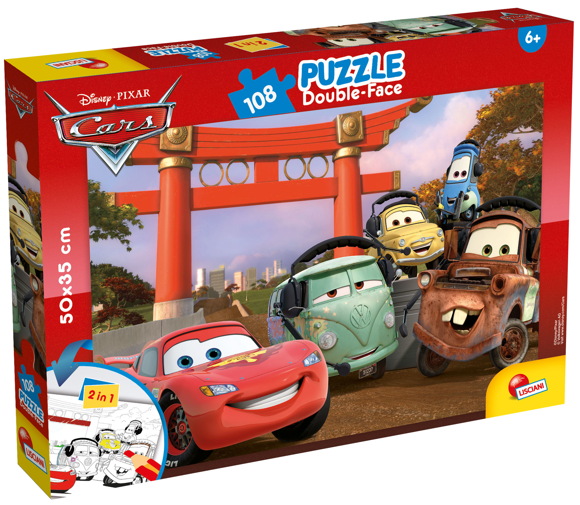Photo 1 of the game DF PLUS PUZZLE 108 CARS