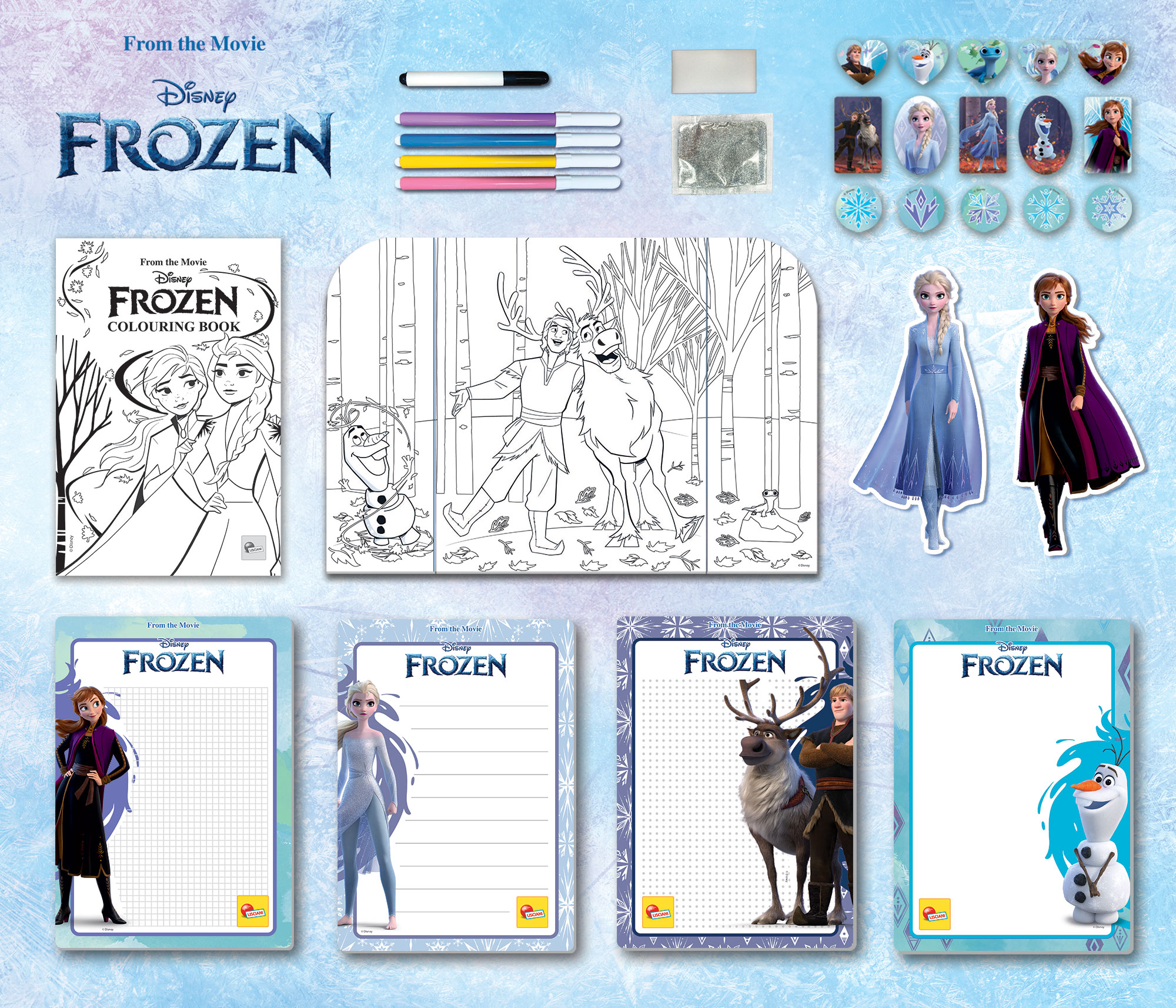Photo 4 of the game FROZEN ZAINETTO COLOURING AND DRAWING SCHOOL
