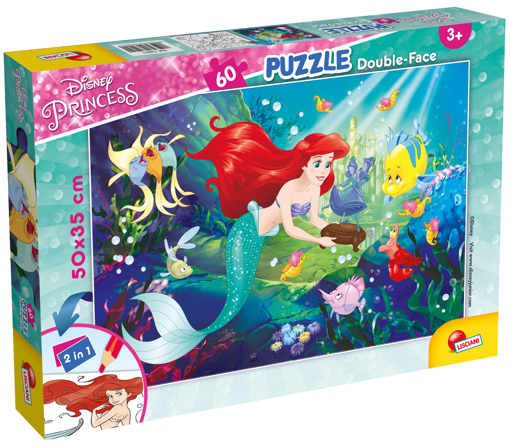 Photo 1 of the game DISNEY PUZZLE DF PLUS 60 THE LITTLE MERMAID