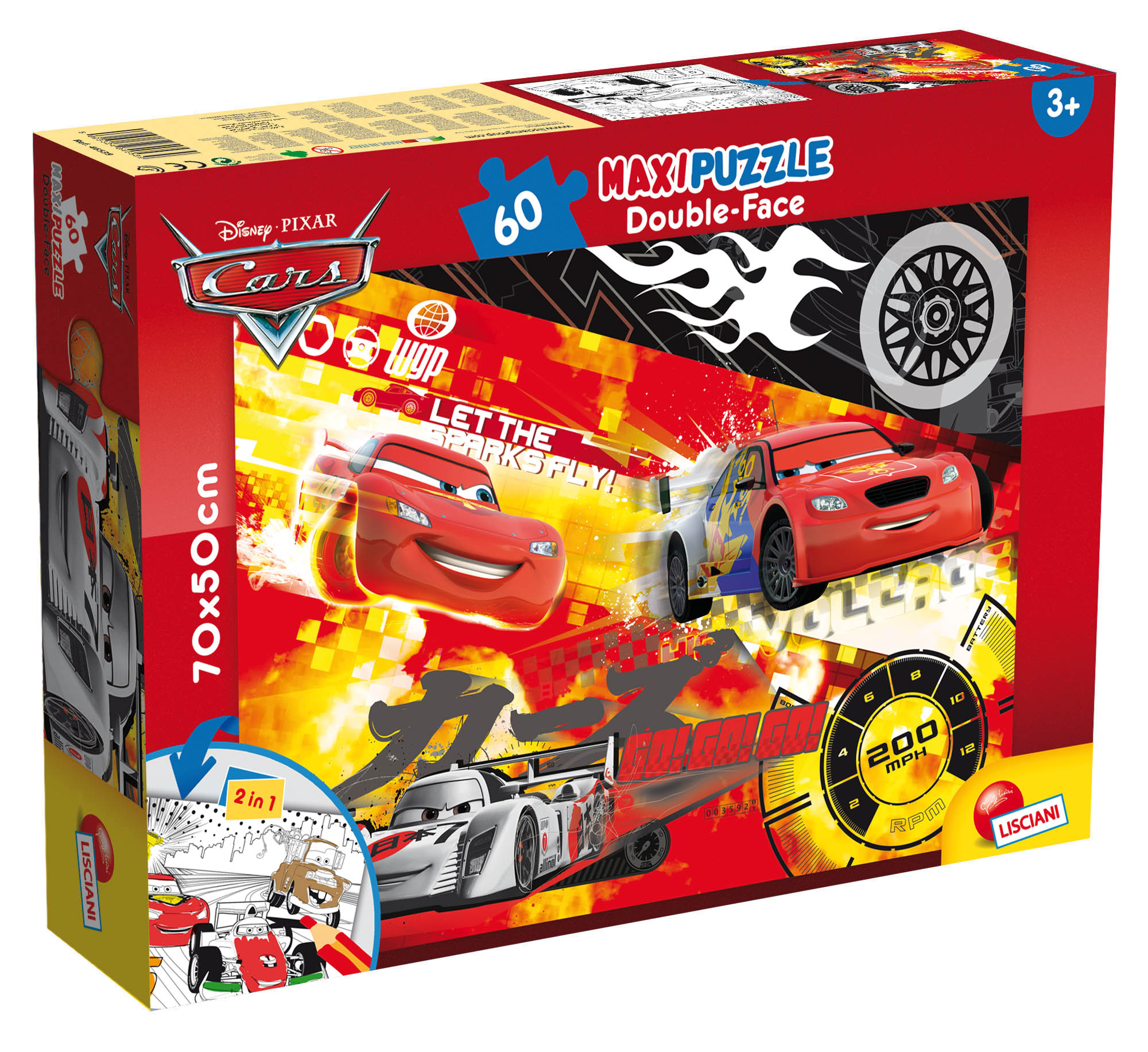 Photo 1 of the game DISNEY PUZZLE DF SUPERMAXI 60 CARS