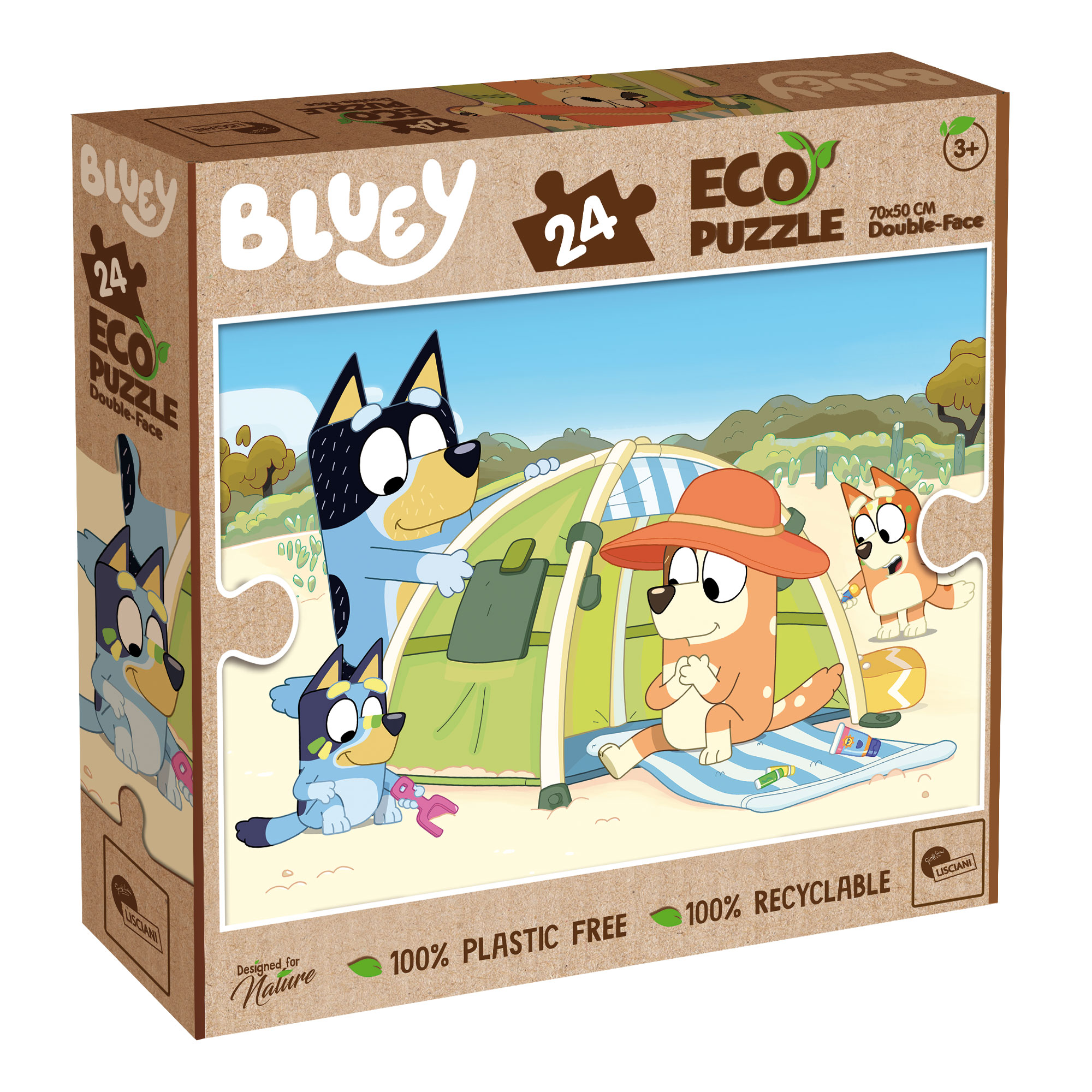 Photo 1 of the game BLUEY ECO-PUZZLE DF 24