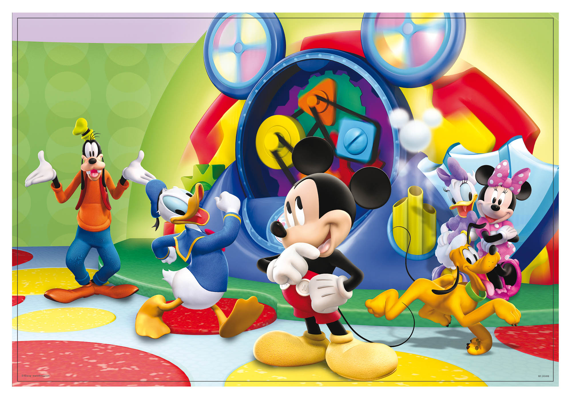 Photo 2 of the game DISNEY PUZZLE DF PLUS 60 MICKEY MOUSE