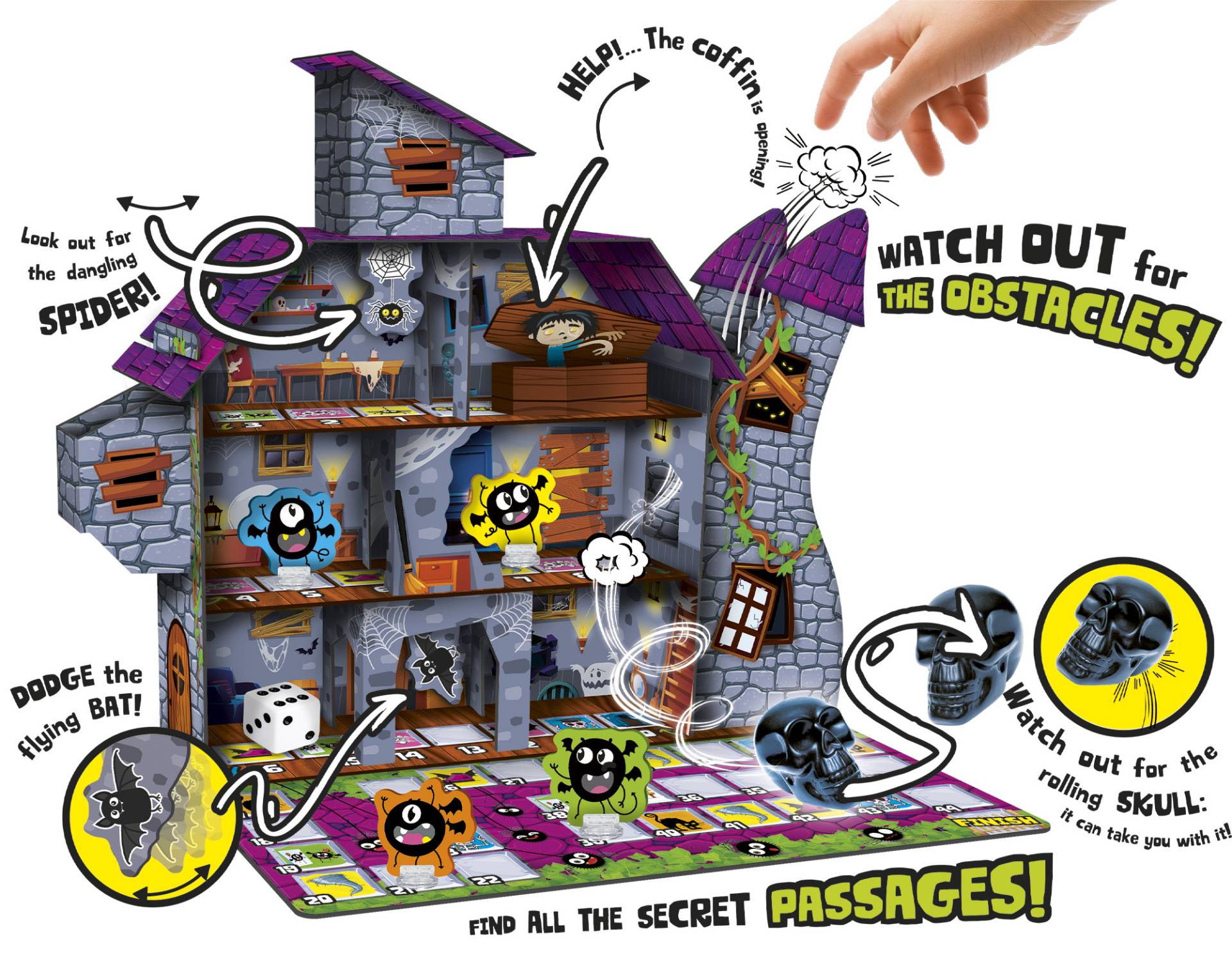 Photo 2 of the game KIDS LOVE MONSTERS THE HAUNTED CASTLE