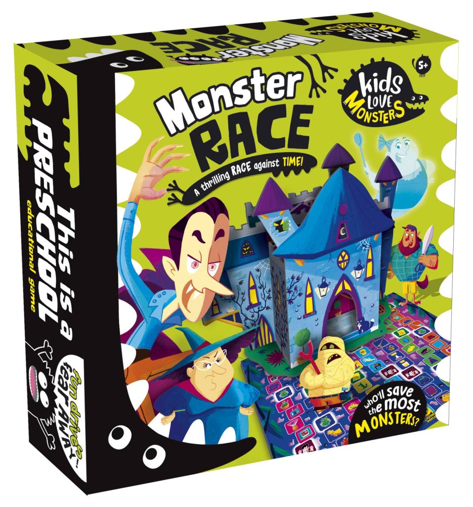 Photo 1 of the game KIDS LOVE MONSTERS MONSTER RACE