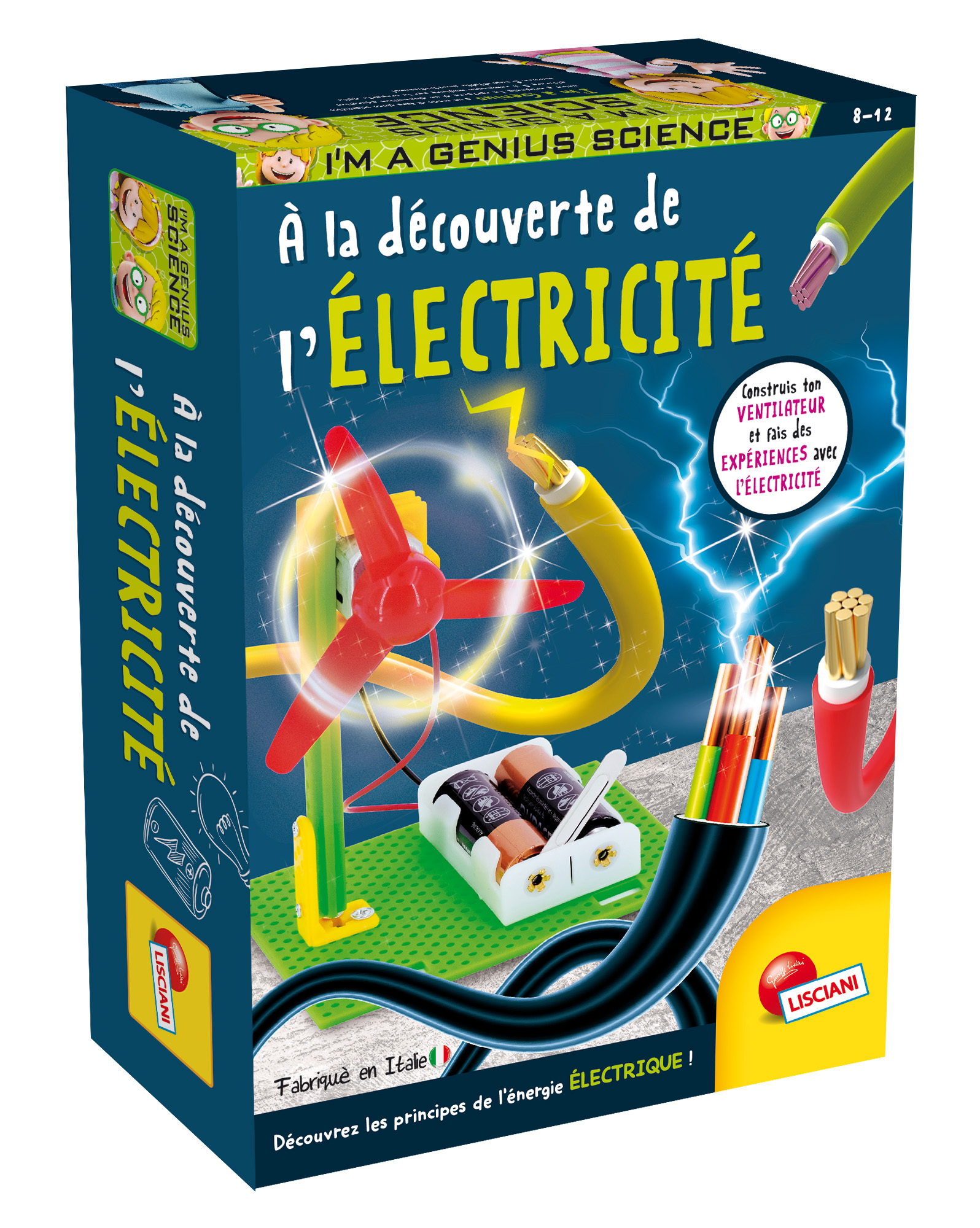Photo 1 du jeu I'M A GENIUS SCIENZA POCKET - A LA DECOUVERTE DE L'ELECTRICITE