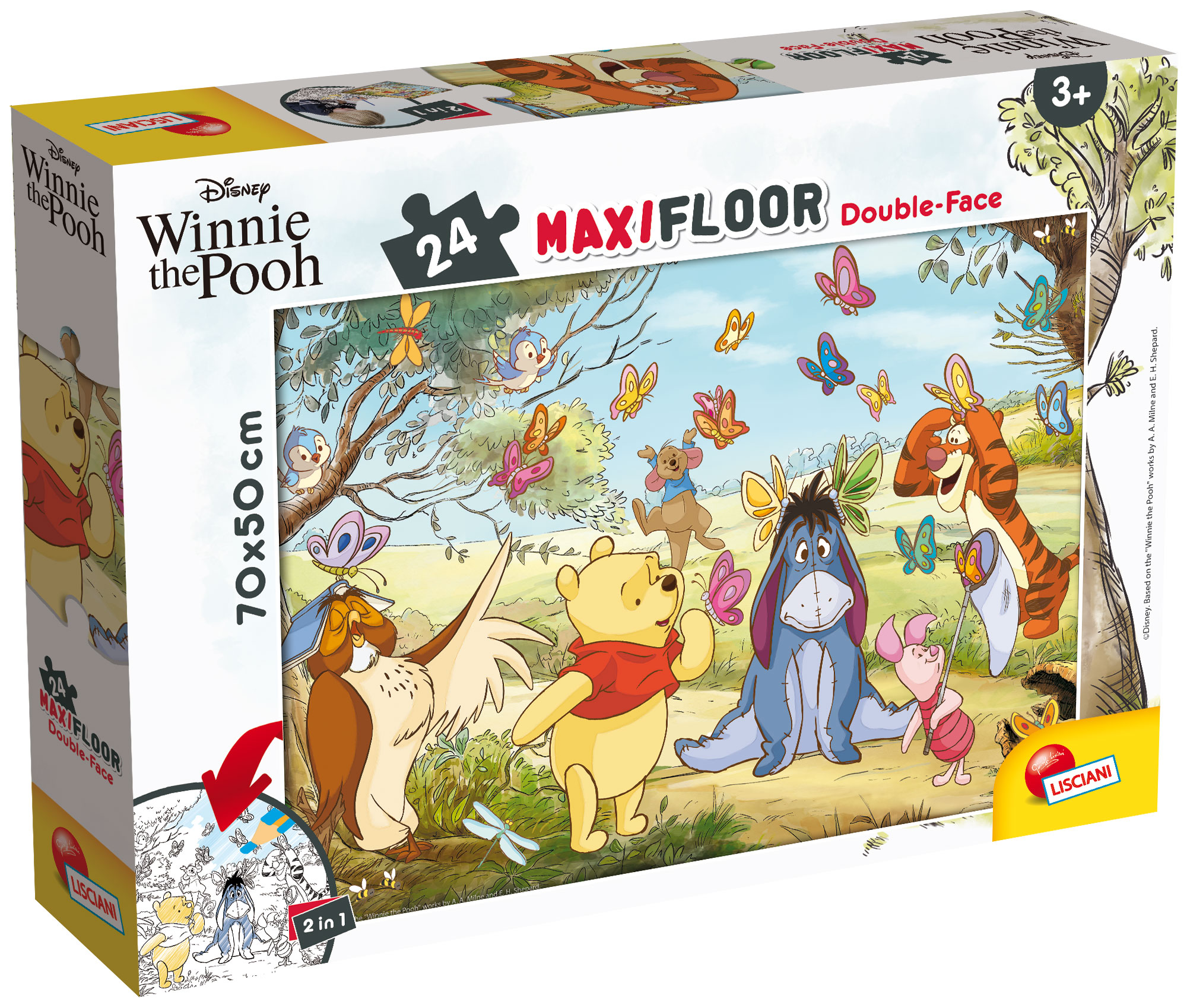Photo 1 of the game PUZZLE DF MAXIFLOOR 24 WINNIE THE POOH