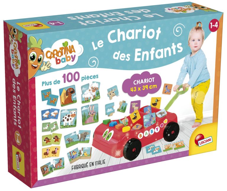 Photo 1 du jeu CAROTINA BABY LE CHARIOT DES ENFANTS